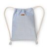 Mochila saco Sweet Vichy gris