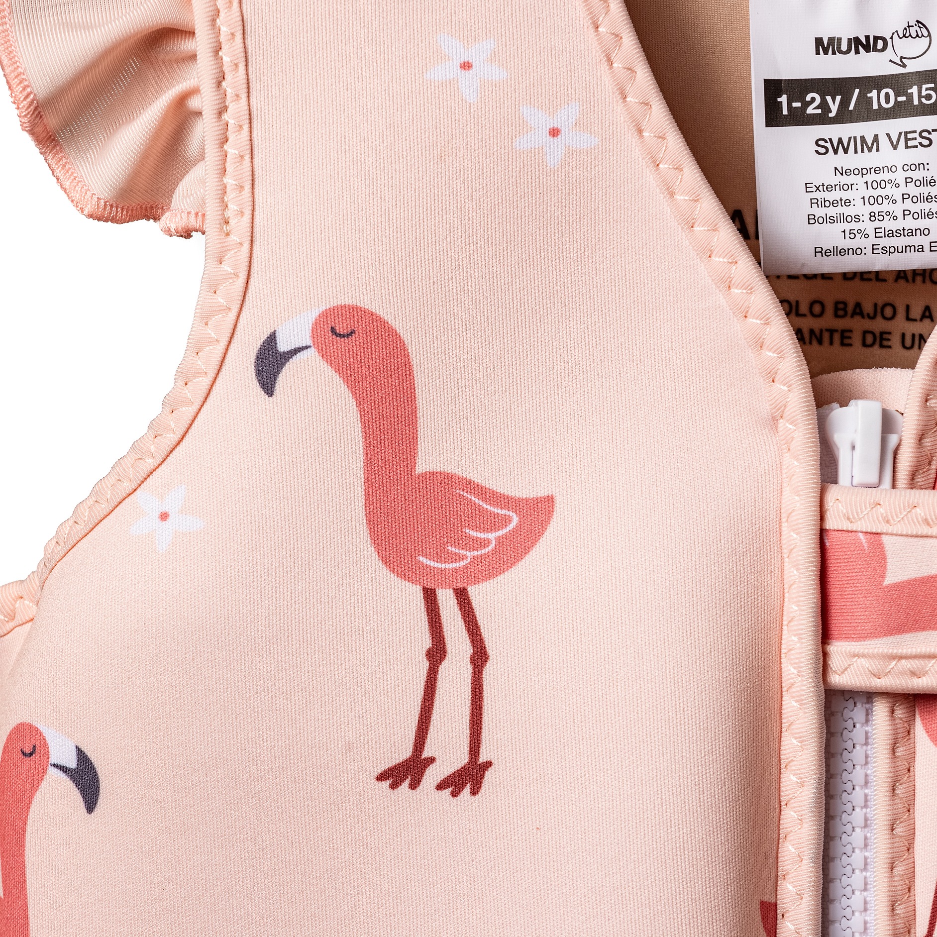 Chaleco infantil de bano de aprendizaje