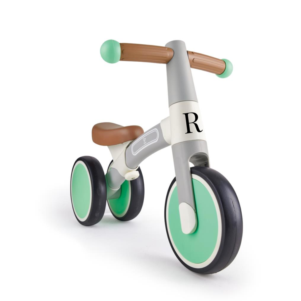 Mi primera bicicleta de equilibrio personalizable Vespa mint de Hape