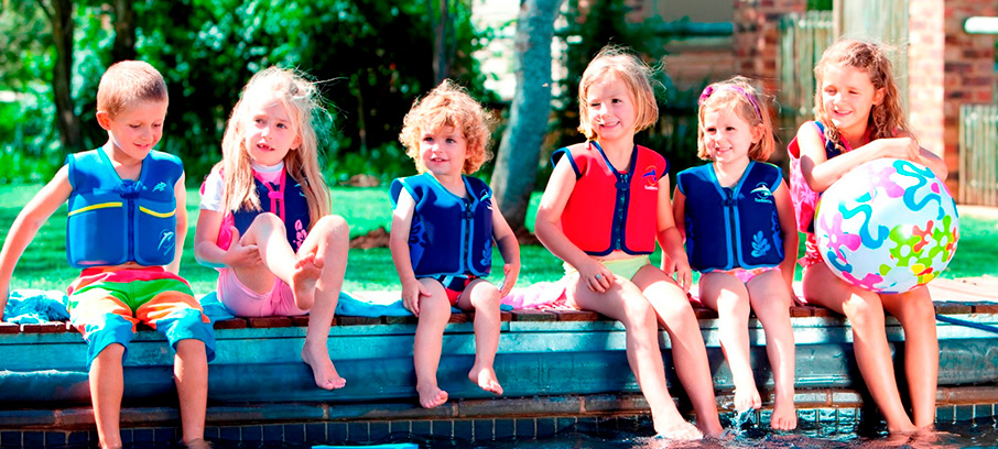 Chalecos de natación para niños