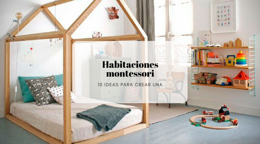 Cama con casita – Muebles inspirados en Pedagogía Montessori