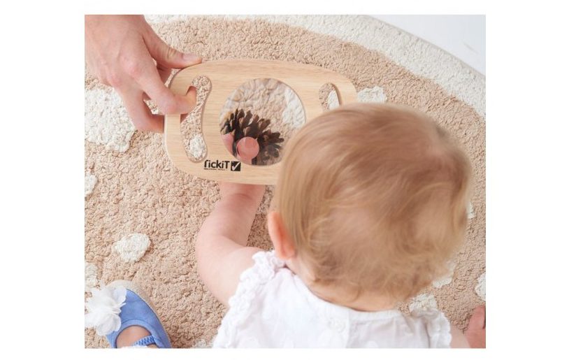 5 Piezas Juguetes de Madera para Bebés Juguetes de Madera para Bebés 0-6-12  Meses