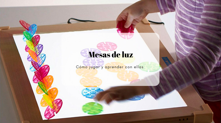 Mesa de luz: qué es y cómo usarla + Imprimibles - Blog de Mumuchu -  Juguetes educativos