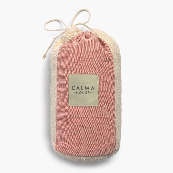 Toalla de playa vals rosa