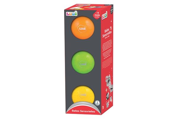 Ludi pack de 3 Pelotas estimulación sensorial