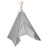 Tienda tipi infantil gris