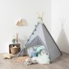 Tienda tipi infantil gris