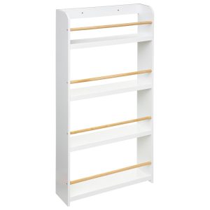 Estantería librería Montessori blanca