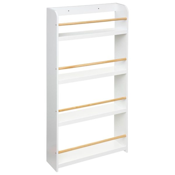 Estantería librería Montessori blanca