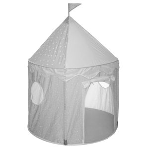 Cabaña tienda pop up gris