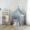 Cabaña tienda pop up gris