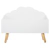 Librería cofre nube blanca