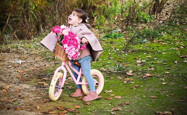 Bicicleta de aprendizaje sin pedales Mundo Petit color rosa