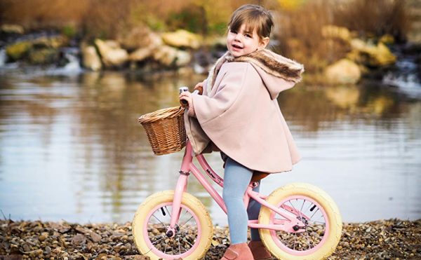 Bicicleta de aprendizaje sin pedales Mundo Petit color rosa