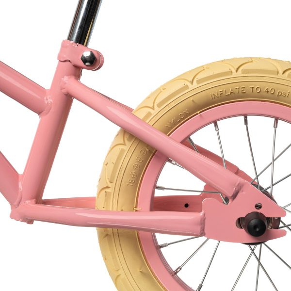 Bicicleta de aprendizaje sin pedales Mundo Petit color rosa