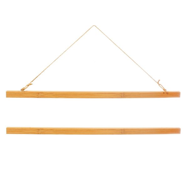 Colgador de bambú para láminas de 50x70cm