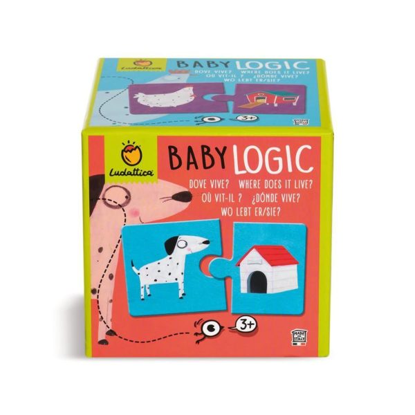 Puzzle Baby Logic ¿donde viven? Ludattica