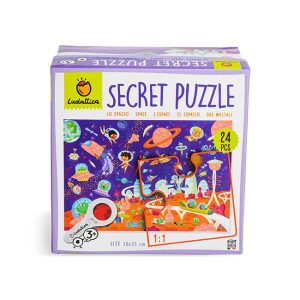 Puzzle secreto del espacio 24 piezas Ludattica