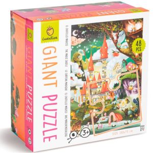 Puzzle gigante Castillo mágico 48 piezas Ludattica