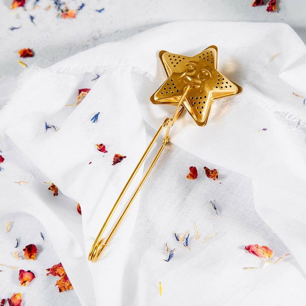 Infusor de té en forma de estrella de latón Sass&belle Infusor de té en forma de estrella de latón Sass&belle