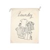 Set de 2 bolsas algodón para viajes o ropa sucia Sass & Belle