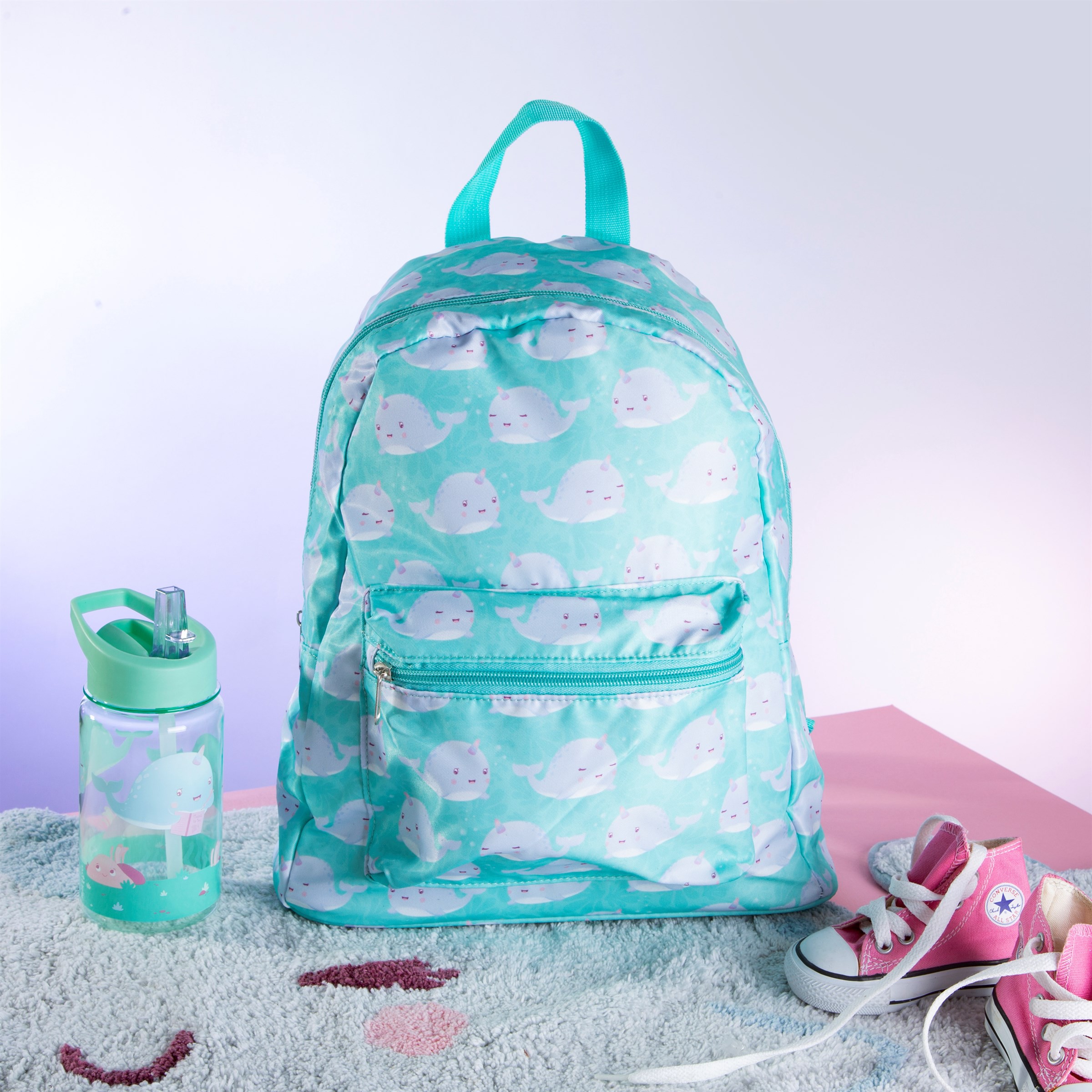 Mochila personalizable Alma narwhal Sass & Belle Mochila personalizable Alma narwhal Sass & Belle