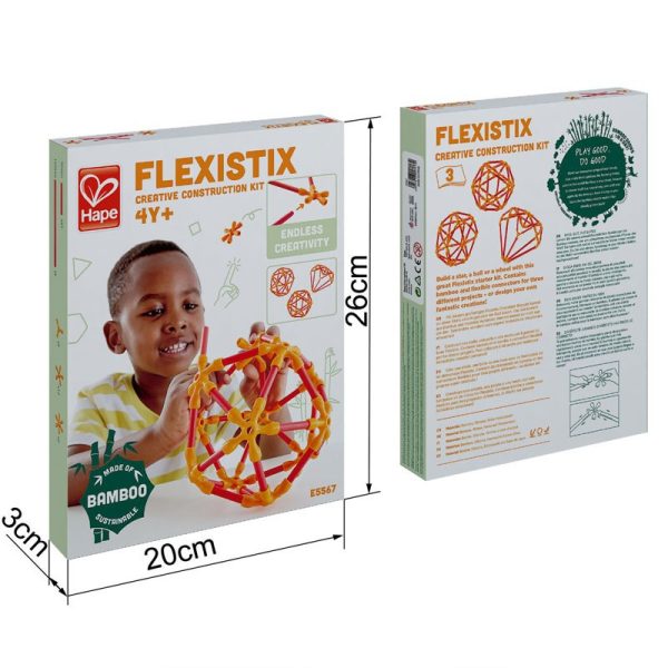 Flexistix Construcción creativa (66 Piezas)