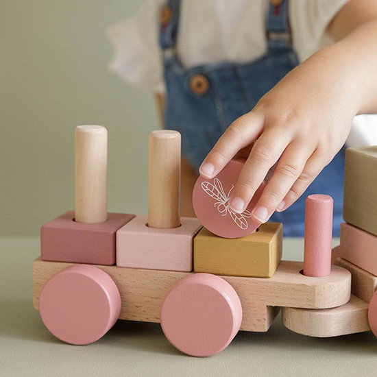 Tren adventure rosa Little Dutch