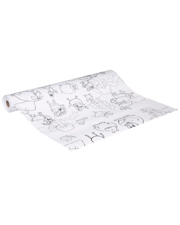 Rollo de papel con dibujo 30 metros