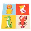 Pack de 20 servilletas de papel animales