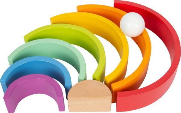 Arcoiris Waldorf de madera