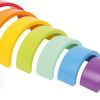 Arcoiris Waldorf de madera
