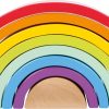 Arcoiris Waldorf de madera