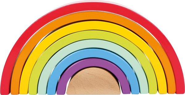 Arcoiris Waldorf de madera