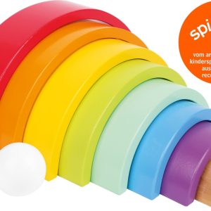 Arcoiris Waldorf de madera
