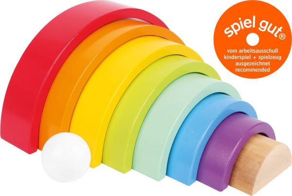 Arcoiris Waldorf de madera