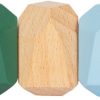 Set de 18 piedras de madera para apilar Waldorf
