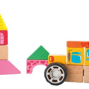Juego de construcción autobús escolar