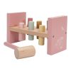 Banco para martillar rosa Little Dutch