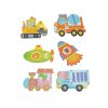 Set de 6 puzzles: Mis primeros puzzles animales y transporte