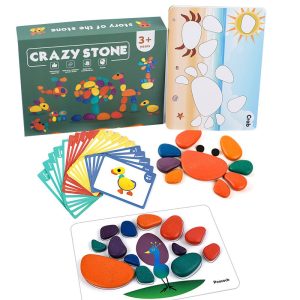 Set de 36 piedras de colores