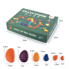 Set de 36 piedras de colores