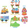 Set de 6 puzzles: Mis primeros puzzles animales y transporte