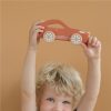 Coche deportivo de madera color teja Little Dutch