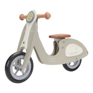Scooter madera Oliva Little Dutch
