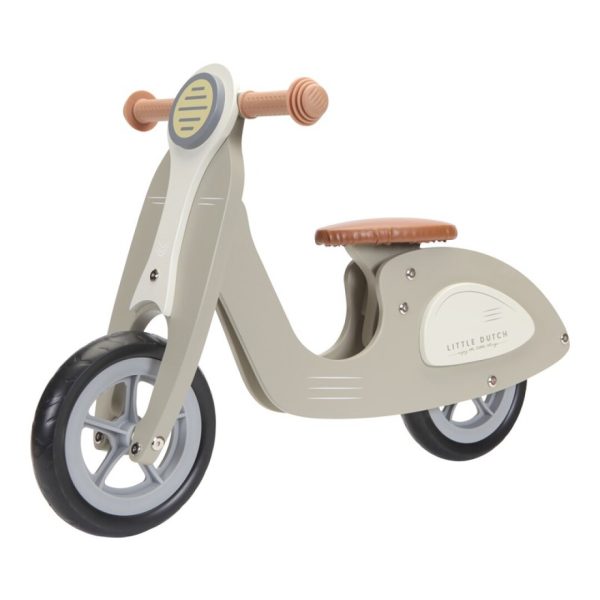 Scooter madera Oliva Little Dutch