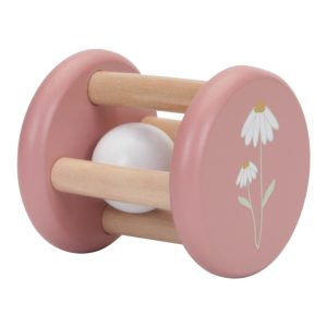 Juguete para bebé rodari flowers rosa little dutch