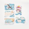 Caja con 5 puzzles animales del ártico
