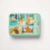 Caja con 5 puzzles wild animals