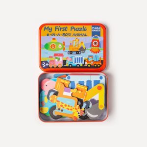 Set de 6 puzzles: Mis primeros puzzles animales y transporte